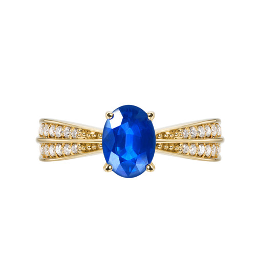 hivengi/海梵纪天然戒指18K黄金