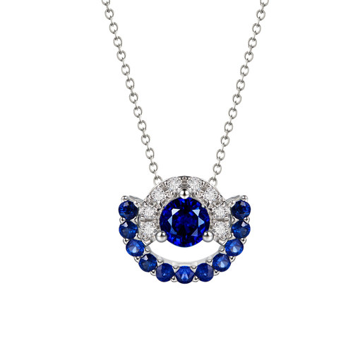 海梵纪金彩珠宝私人定制钻石吊坠