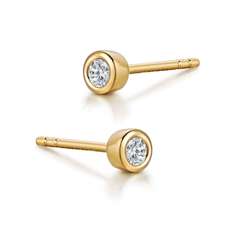 HIVENGI18K黄金百搭送女友耳饰