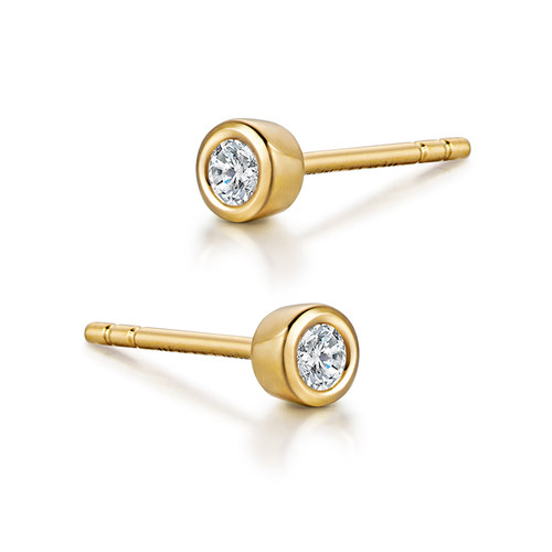 HIVENGI18K黄金百搭送女友耳饰