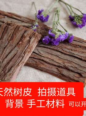 树皮手工材料装饰幼儿园手工