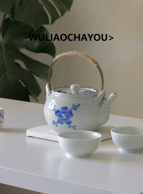 一壶二杯功夫茶具茶壶茶杯小套装家用民宿泡茶双人茶具套装二人