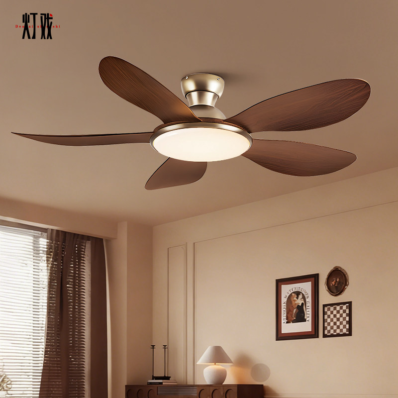 变频吊扇灯客厅家用吸顶风扇灯2026新款餐厅灯风扇一体卧室电扇灯