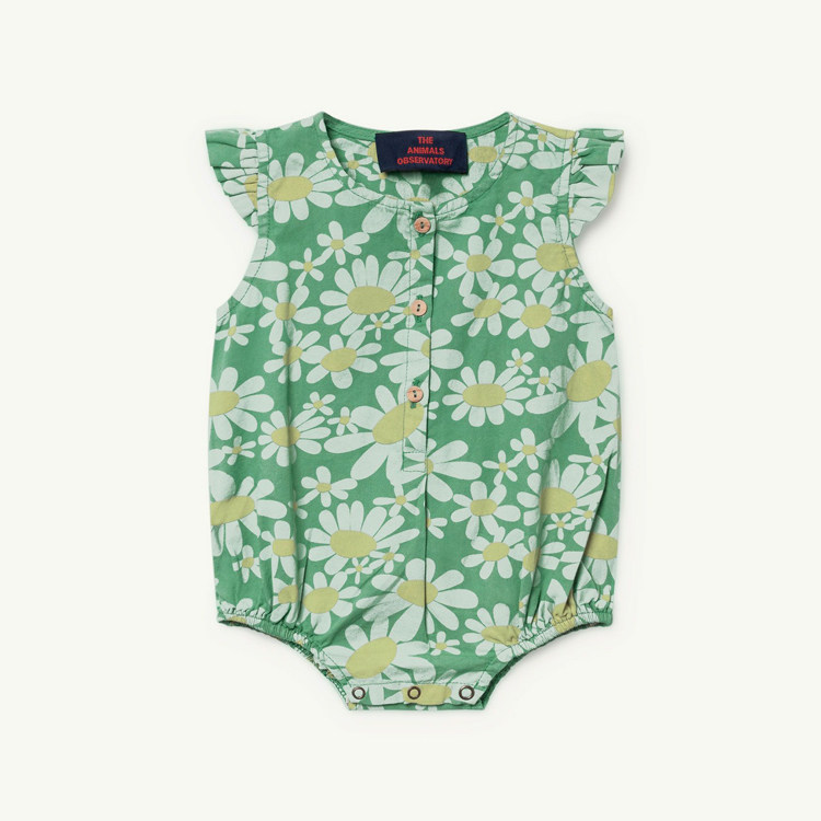 lenias LN家 TAO19SS 春夏 baby 2色选 全棉短袖连体衣