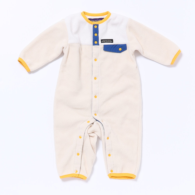 lenias LN家日本Denim Dungaree20AW秋冬新baby款加厚连体衣