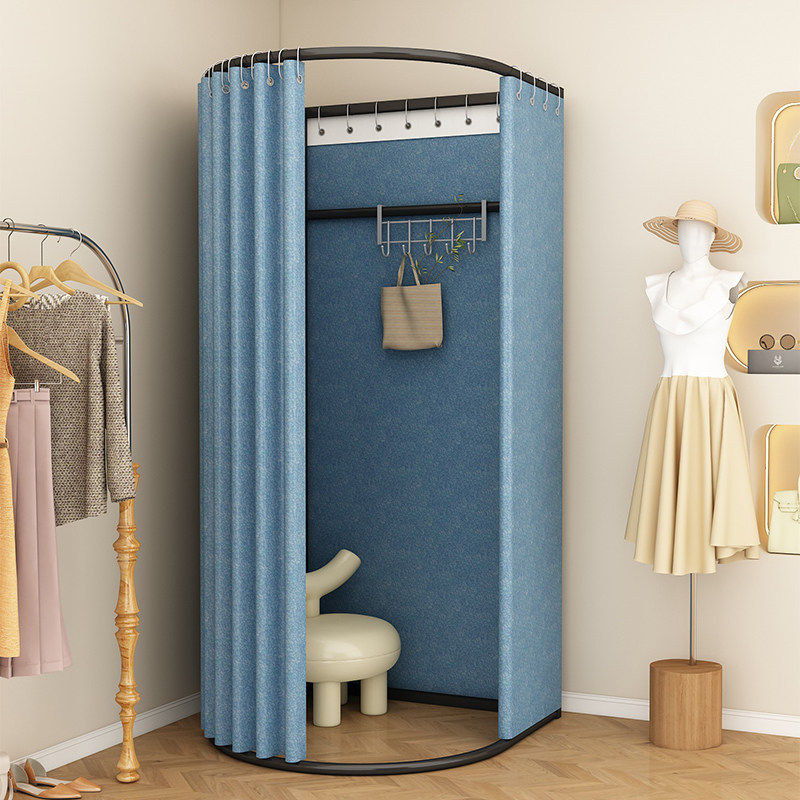移动试衣间户外简易移动可拆卸折叠换衣间临时更衣室服装店更衣室