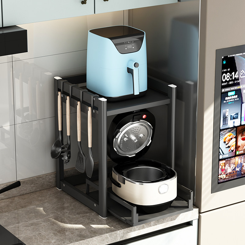 厨房电饭锅置物架家用