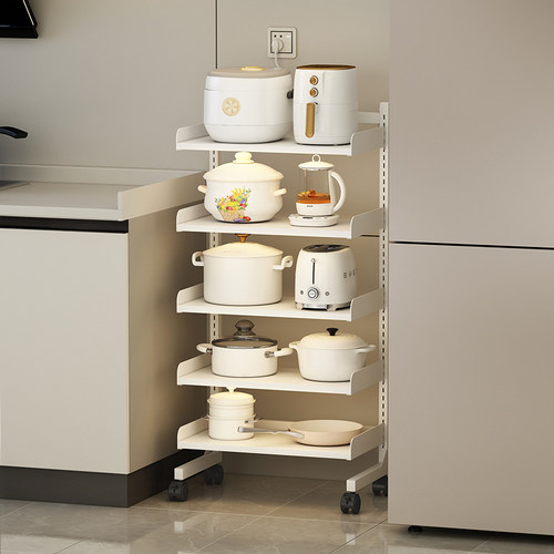 厨房置物架落地多层锅架