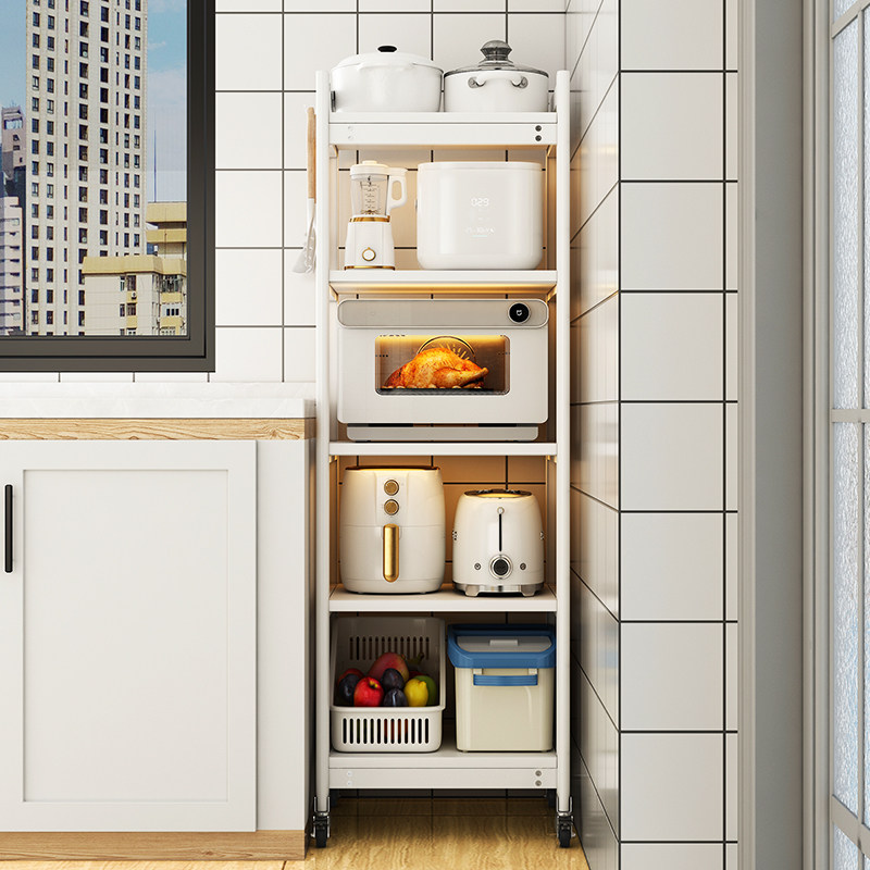 太空铝厨房置物架落地多层家用微波炉烤箱收纳架多功能电器储物柜,厨房/烹饪用具,厨房置物架/置物柜/角架,淘宝优惠券,粉丝福利购,淘宝优惠卷