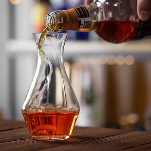 轻奢水晶玻璃红酒分酒壶白酒洋酒分酒器公杯洋酒分酒闻香酒杯酒壶