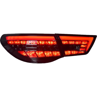 专用于10-12款丰田锐志LED尾灯总成改装奔驰款LED流水转向后尾灯