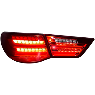 专用于丰田锐志LED尾灯总成10-12款丰田锐志改装宝马款LED后尾灯