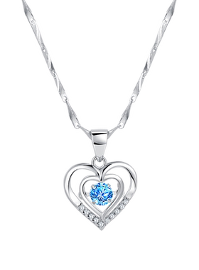 999纯银项链轻奢小众设计感