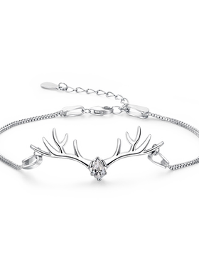 手链女纯银学生韩版简