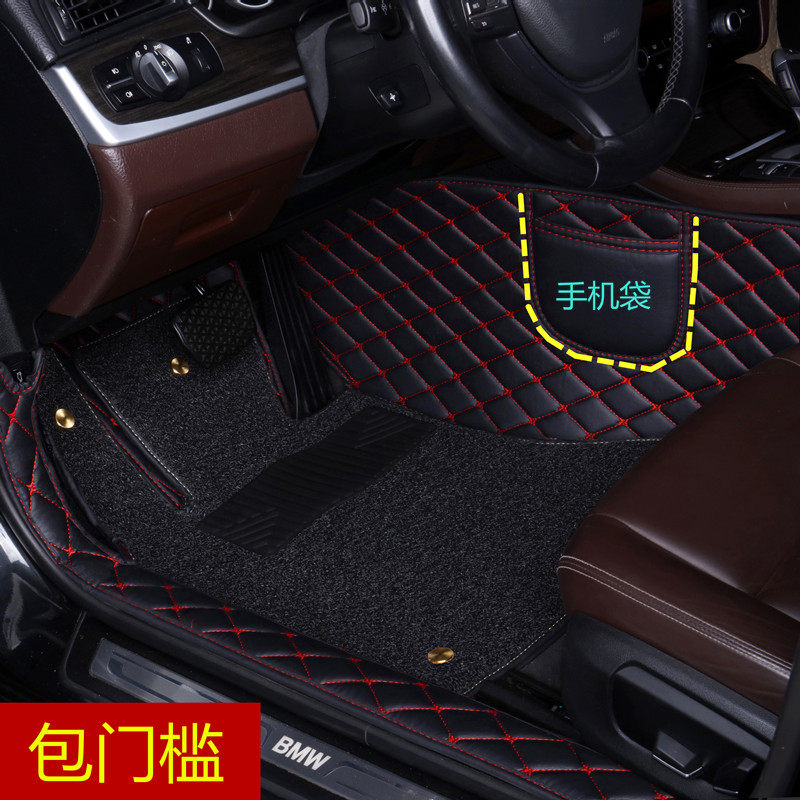 2021款福特福克斯猎装版自动猎潮型专用全包围汽车脚垫包门边大包