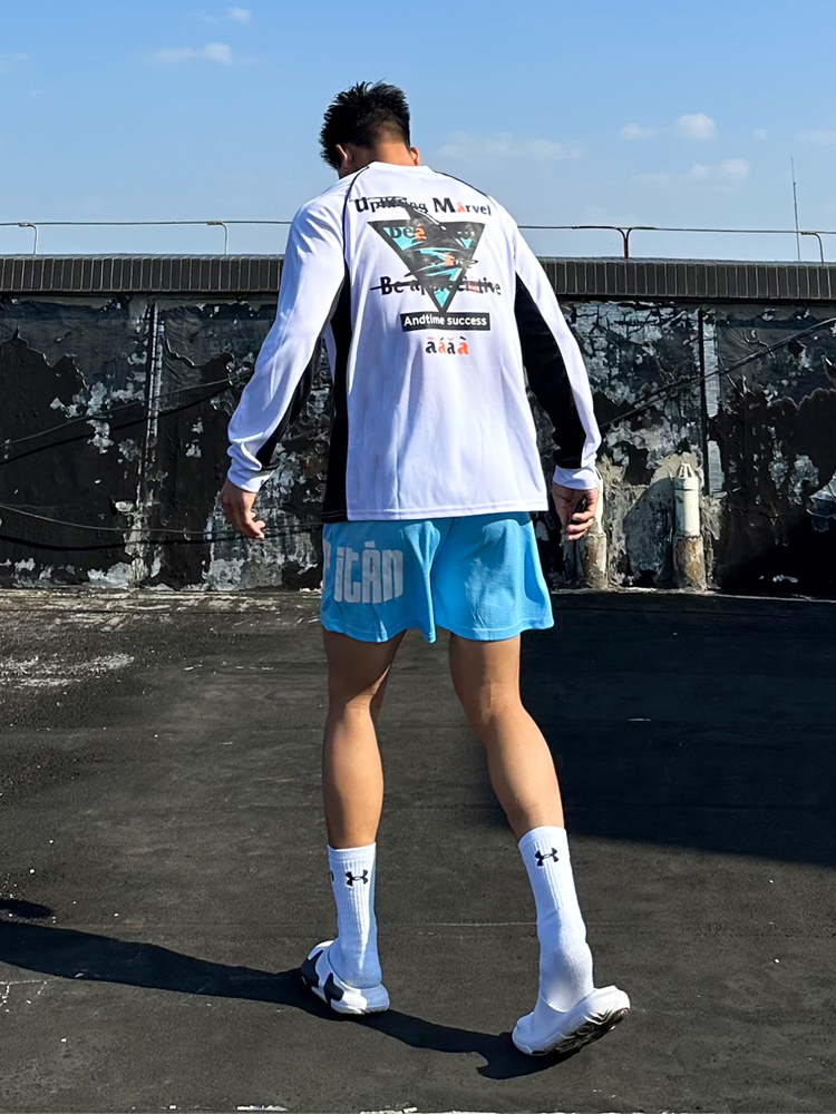 ANDTIME正品切割黑色长袖