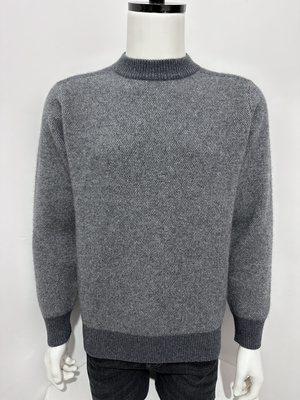 羊绒毛衣男爸爸羊毛衫青藏绒乐久