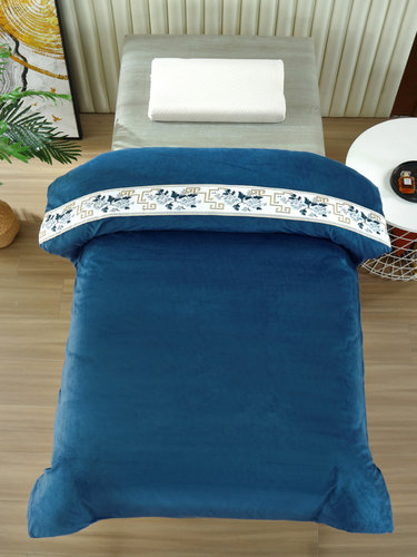 美容床被子加厚冬被单件可拆洗