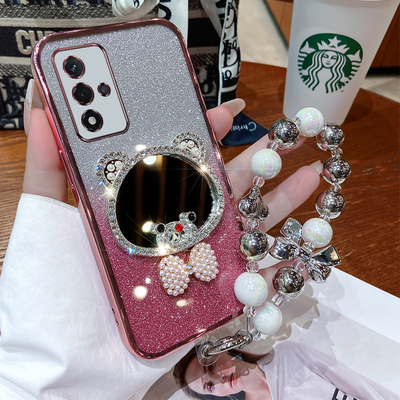 oppoa93s硅胶创意手机壳带镜子