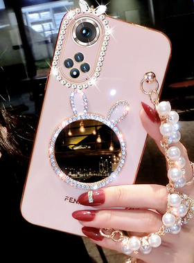 华为荣耀50手机壳honor50pro保护5G硅胶套NTH一AN00全包防摔RNA软壳ANOO女por超薄外壳p补妆镜新款荣耀50se5g