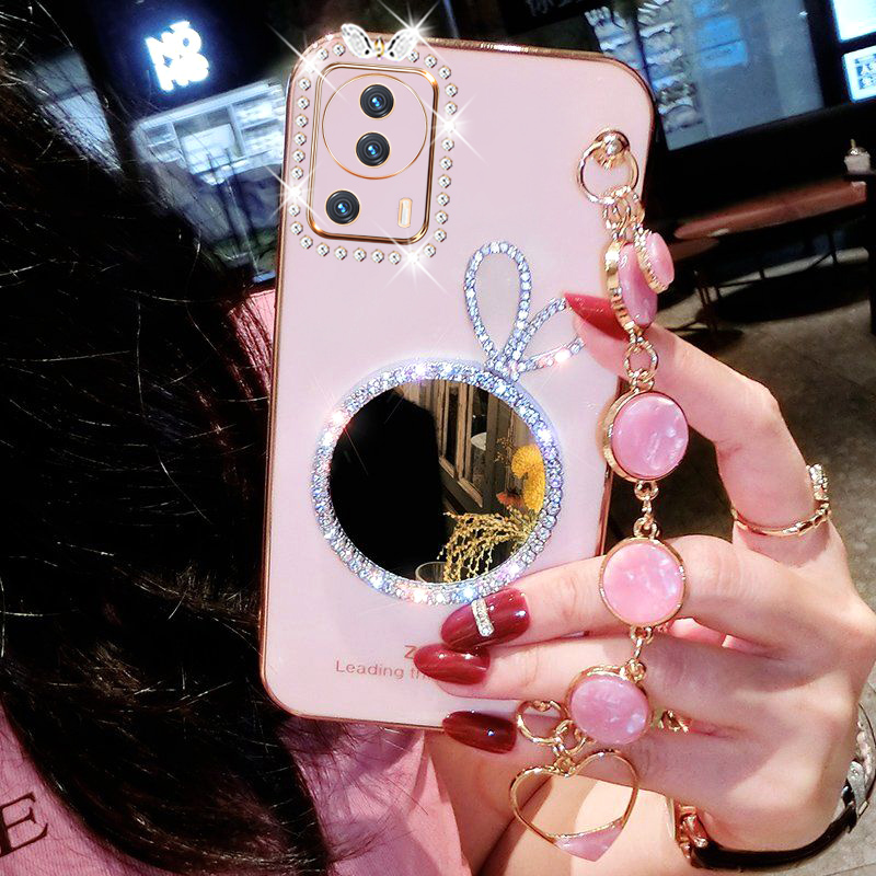 小米civi2硅胶创意手机壳带钻