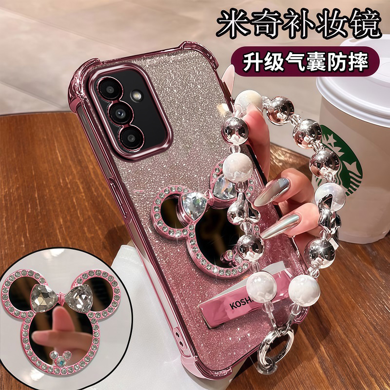 新款手机壳自带补妆镜