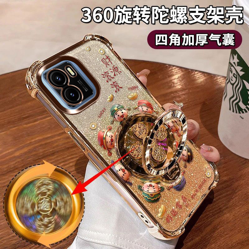 vivoY10手机壳四角气囊硅胶软壳