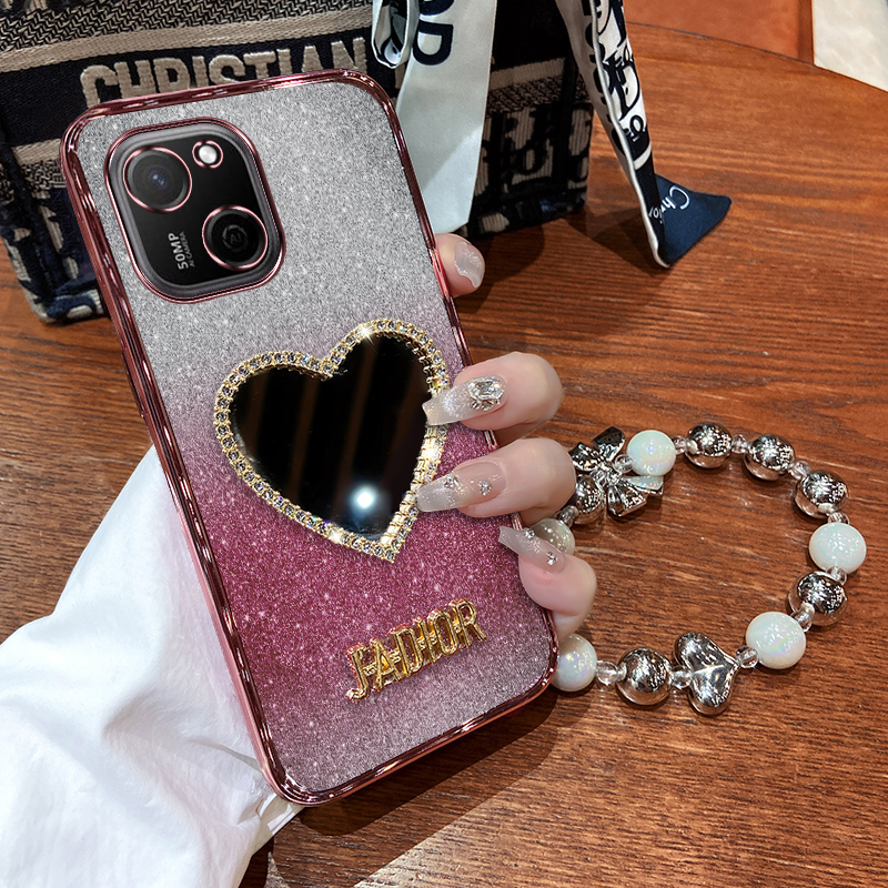 华为麦芒a20手机壳智选芒麦20a保护套5G硅胶TYH632M全包防摔软壳麦忙a2o可爱卡通a205g女荣耀带镜子新款网红