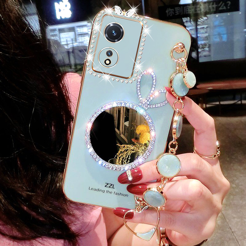 oppoa97硅胶创意手机壳补妆镜子