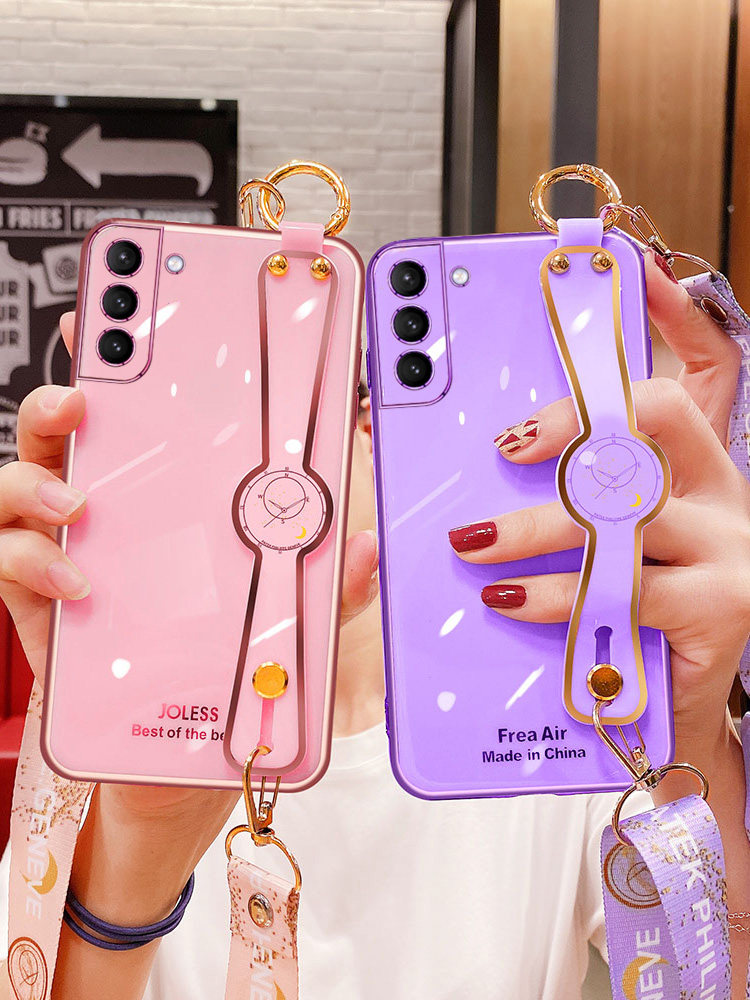 轻奢电镀★潮流大气★创意支架带斜跨挂绳