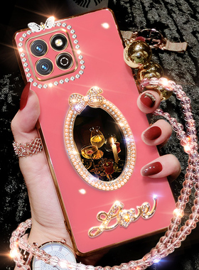 华为荣耀畅玩30m手机壳VNE一AN40保护套硅胶5G全包防摔honor补妆镜新年红色软壳3om外壳VNEAN女潮m5g超薄M30