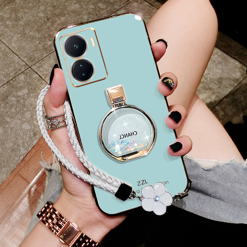 vivoiqooz6硅胶创意手机壳带支架