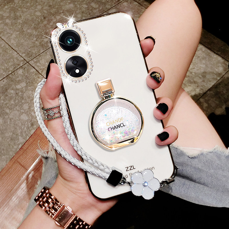 OPPOA1手机壳防摔OPPOA1手机套软硅胶PHS110外壳大气简约OPOPA1保护壳5G版opopA1可爱大气指环支架A1硅胶软壳