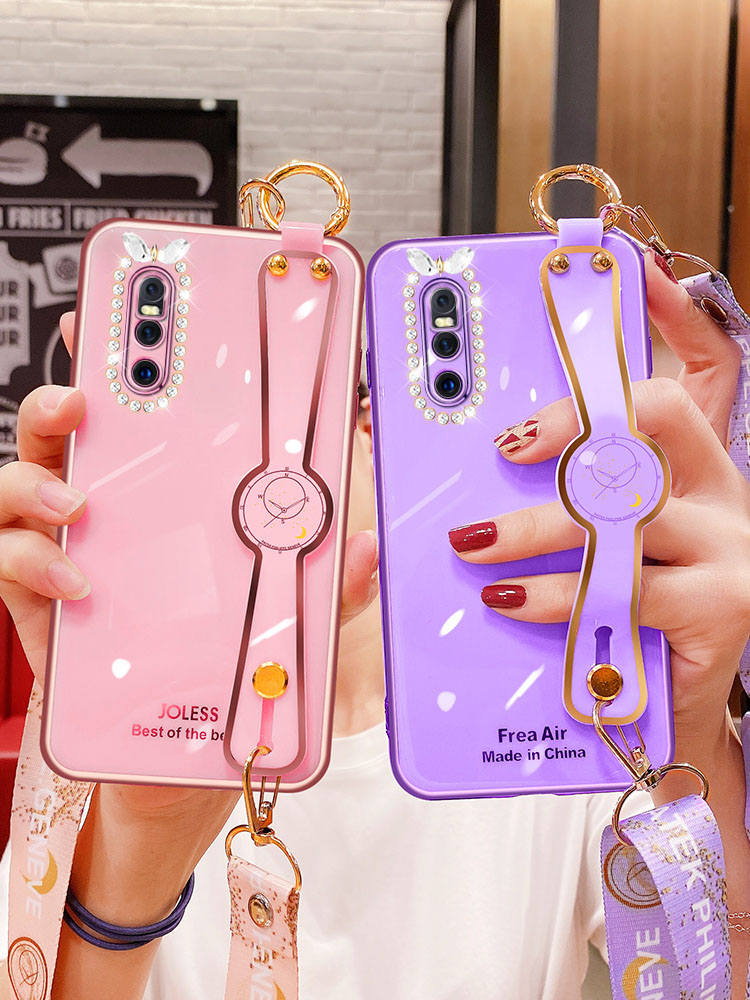 vivo手机壳x27女款硅胶斜跨网红