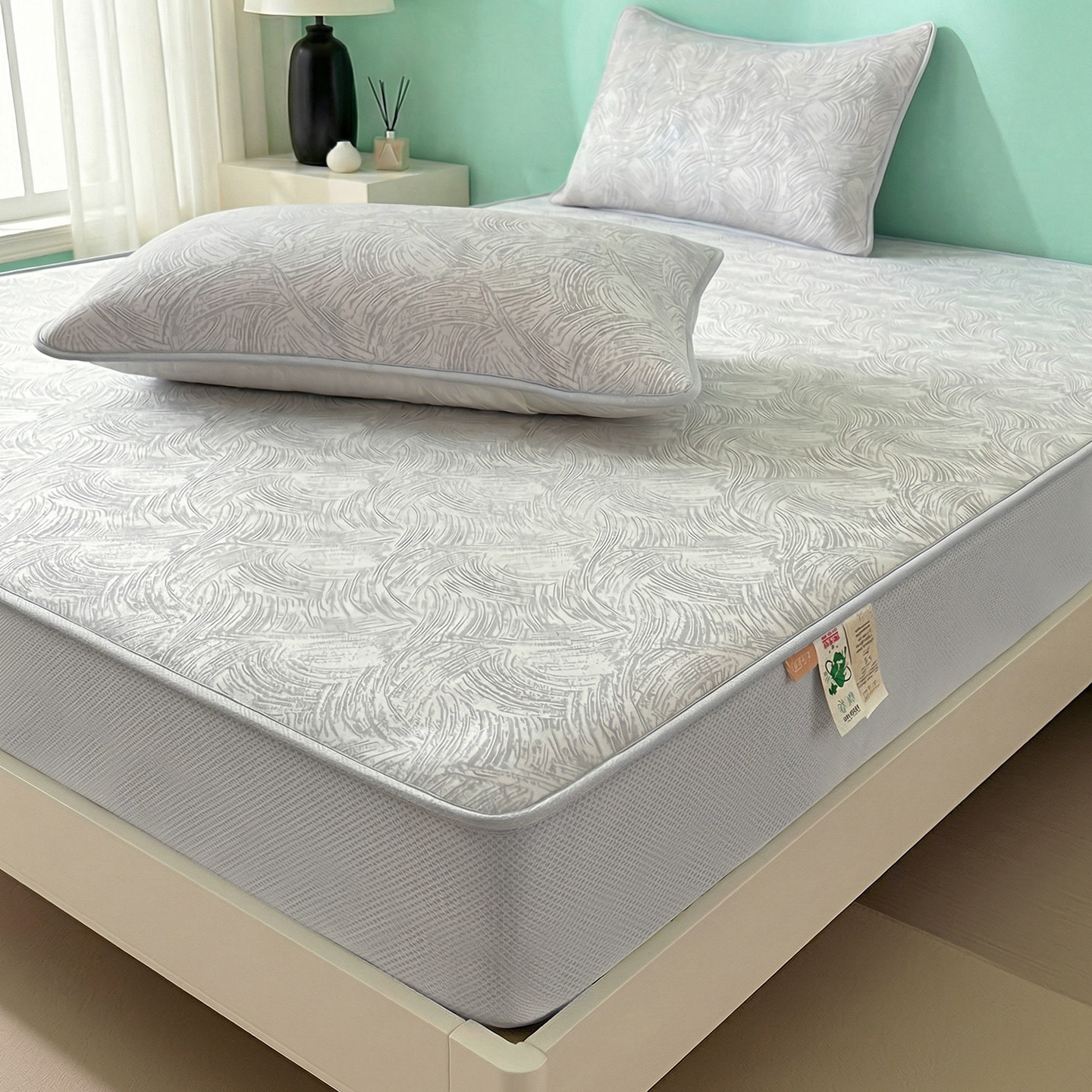 夏日超凉感床笠冰丝凉席可机洗2026新款夏季空调软席夏凉席子床单