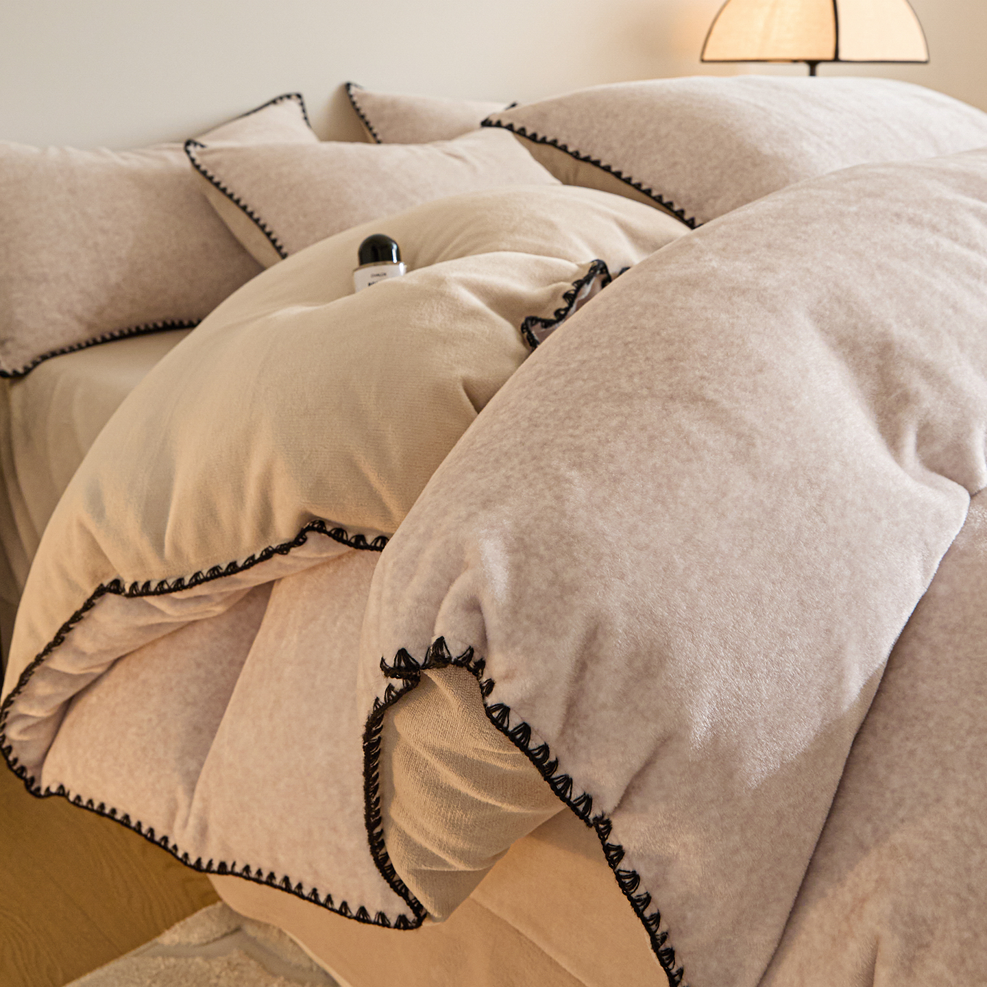 热销10万+！獭獭绒牛奶绒四件套