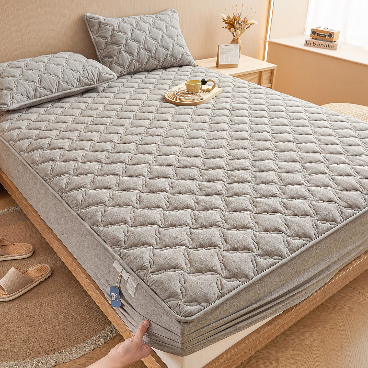 全棉床笠防水隔尿床罩全包2026新款床垫套床套罩纯棉隔尿垫可机洗,床上用品,床笠,淘宝优惠券,粉丝福利购,淘宝优惠卷