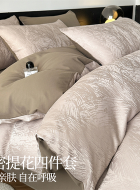 床上四件套轻奢高级感主卧室床单被套被罩磨毛2026新款床品床笠款