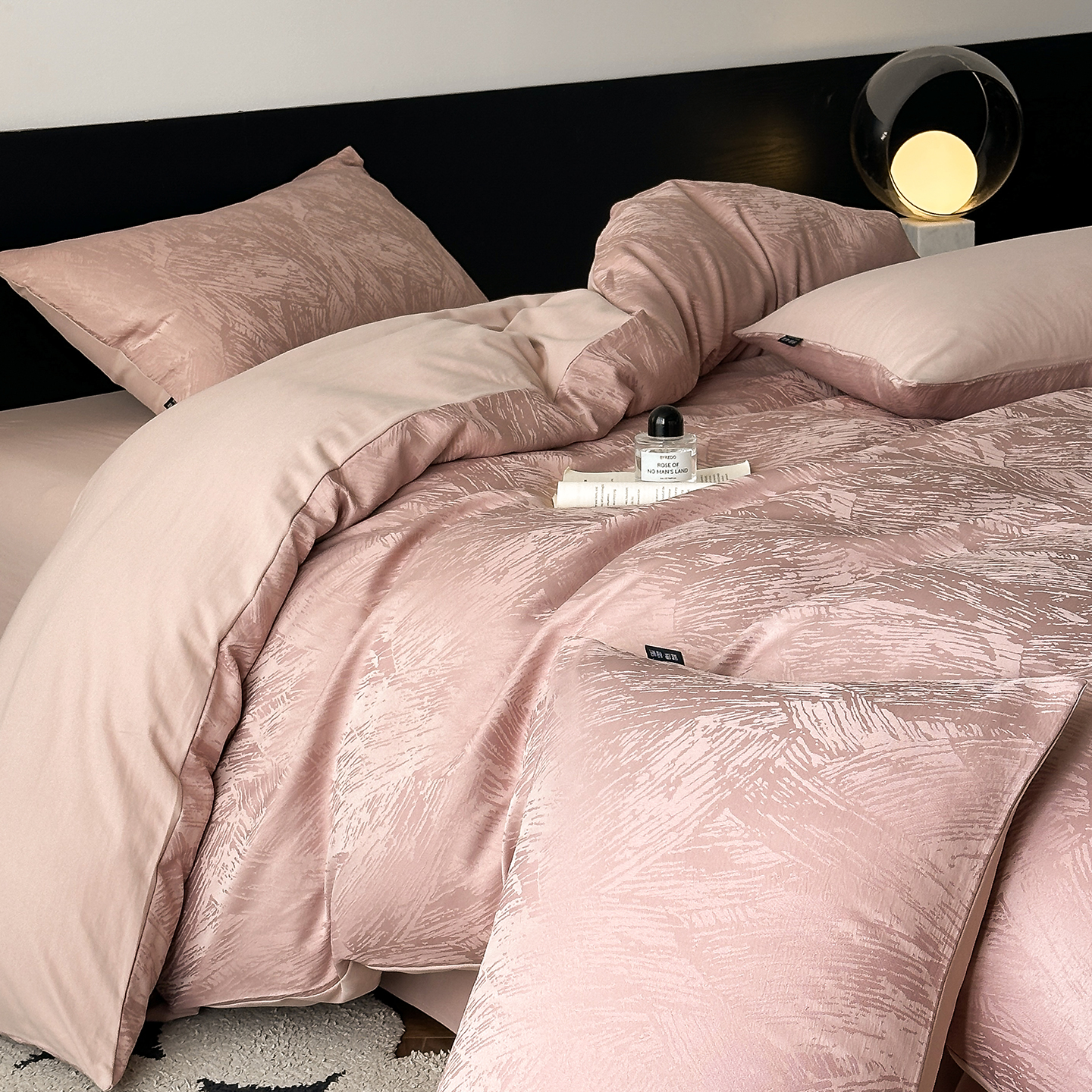 A类高密提花四件套敏感肌安心用