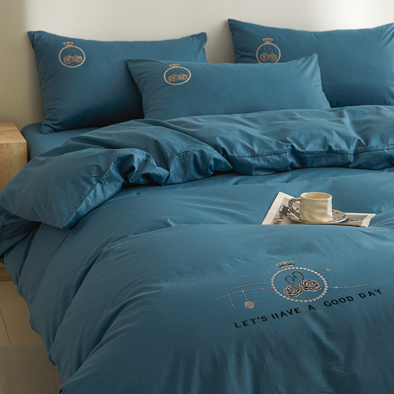 新款纯棉全棉被套被罩高级感加厚