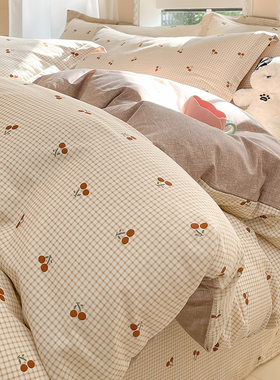 简约印花被套单件150x200x230cm被罩全棉纯棉2025年新款四季通用