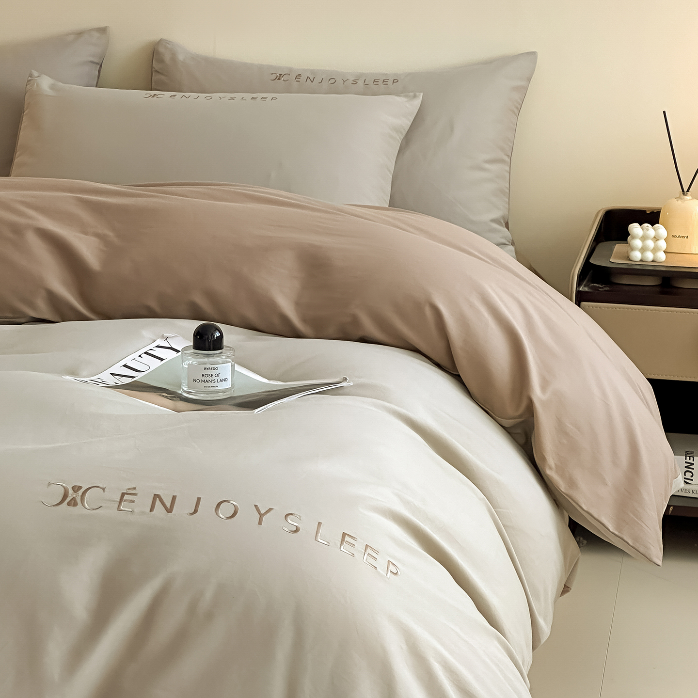 加厚保暖磨毛床上四件套纯棉全棉