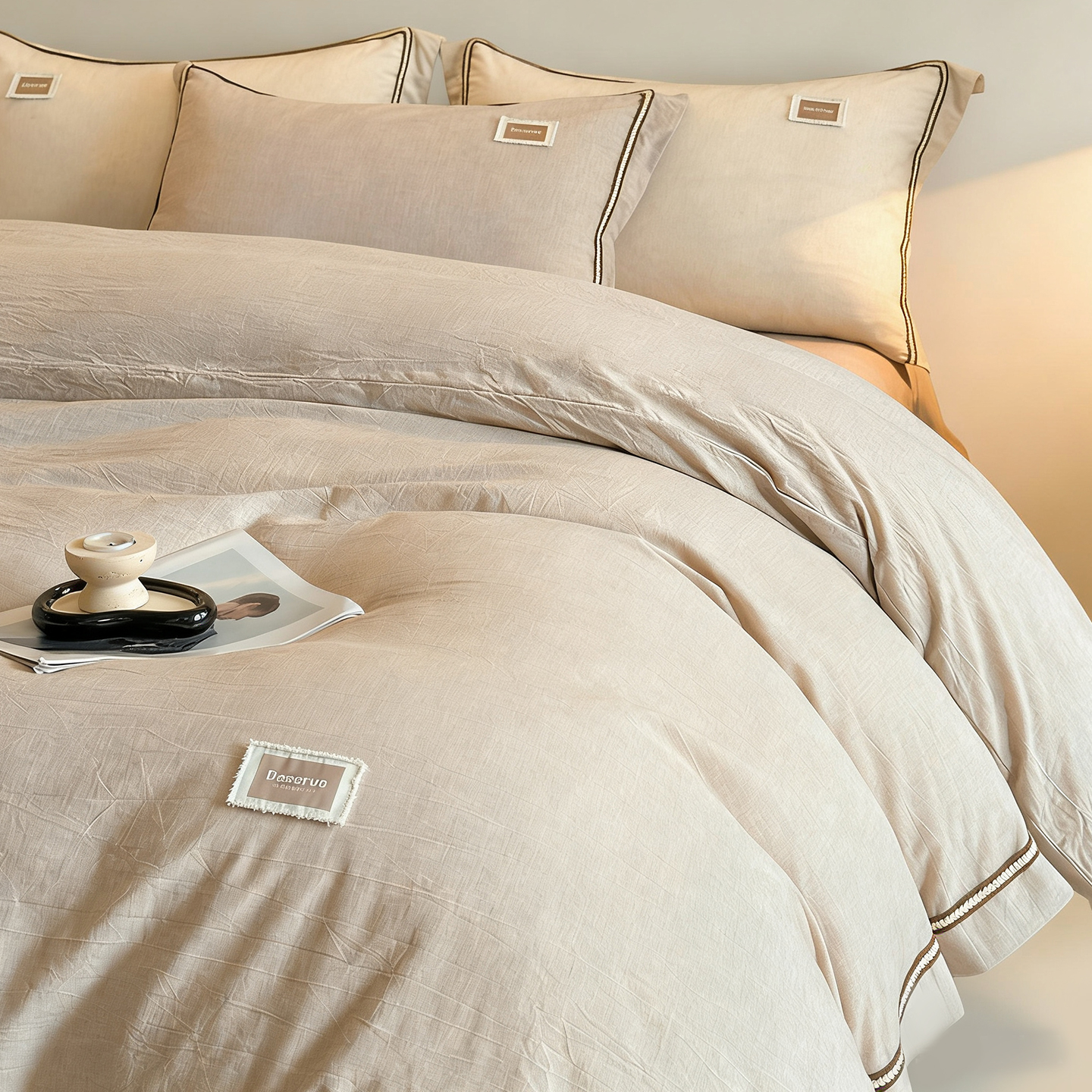 高端床单被套四件套纯棉100全棉