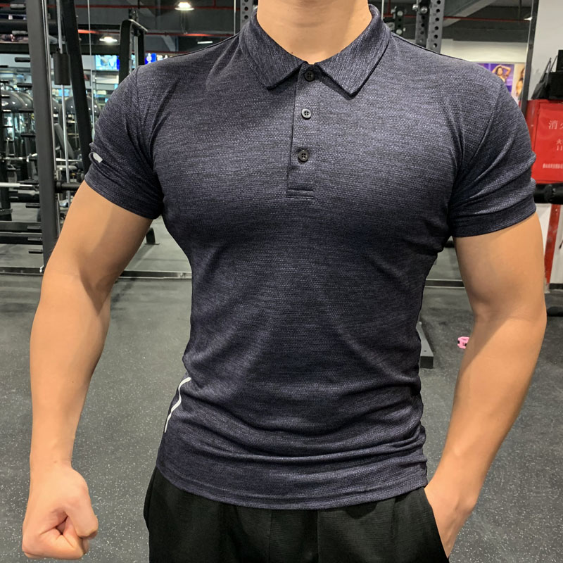 紧身衣弹力速干工服定制polo衫