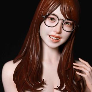 异斯模型树脂手办1/6 JK凛子 GK 白模未上色模型现货