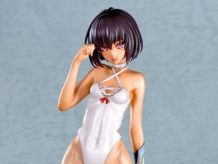 异斯模型树脂手办 1/7 水城雪风泳装版GK白模 人形未上色模型现货