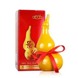 景芝小葫芦59度125mL*6瓶套装山东白酒小容量酒带盒高度酒