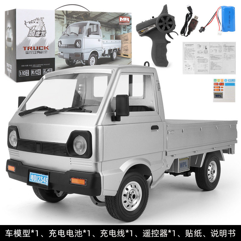 RC 모델 1:10 스즈키 소형 트럭 자동차 새로운 시뮬레이션 소형 트럭 드리프트 원격 제어 고속 자동차 RC 풀 스케일 RTR
