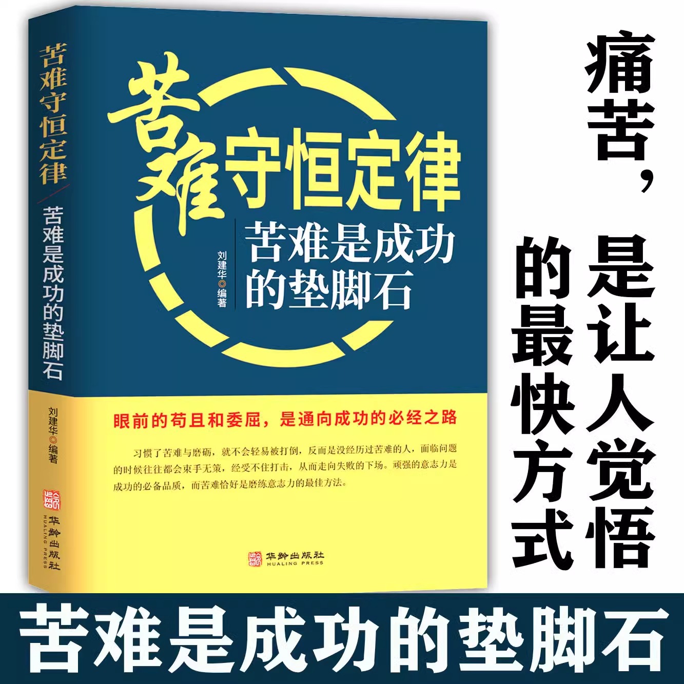 正版  苦难守恒定律 苦难是成功的垫脚石 痛苦 是让人觉悟的最快方式 眼前的苟且和委屈 是通向成功的必经之路 磨炼意志成功书籍