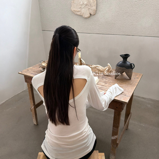 T恤10131 后背洞防晒长袖 26年春款